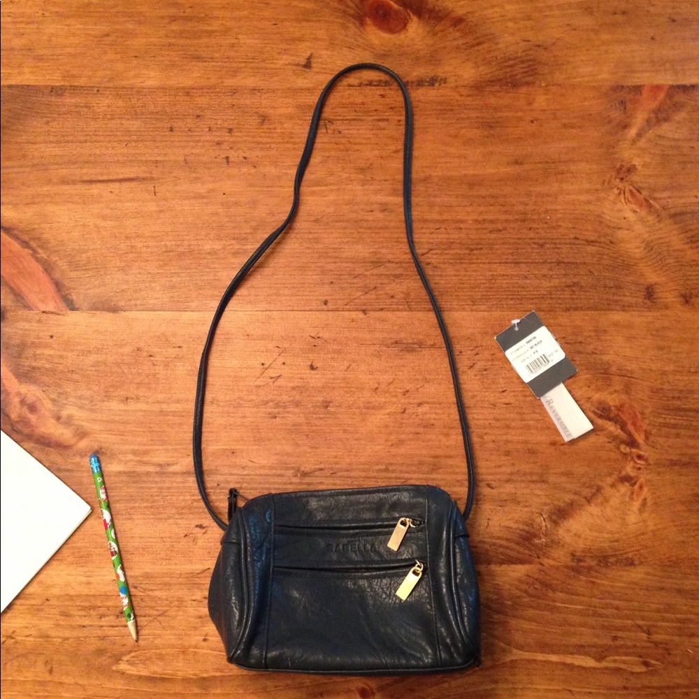 Sabella Navy small shoulder bag
